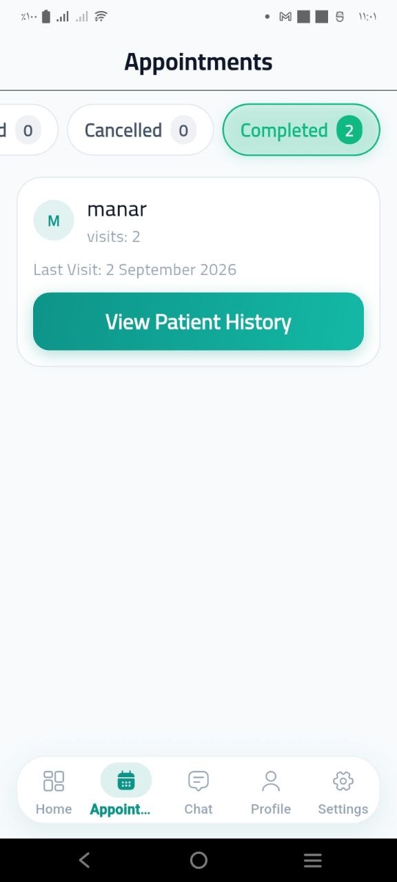 Tabibi Doctor Appointments Roster